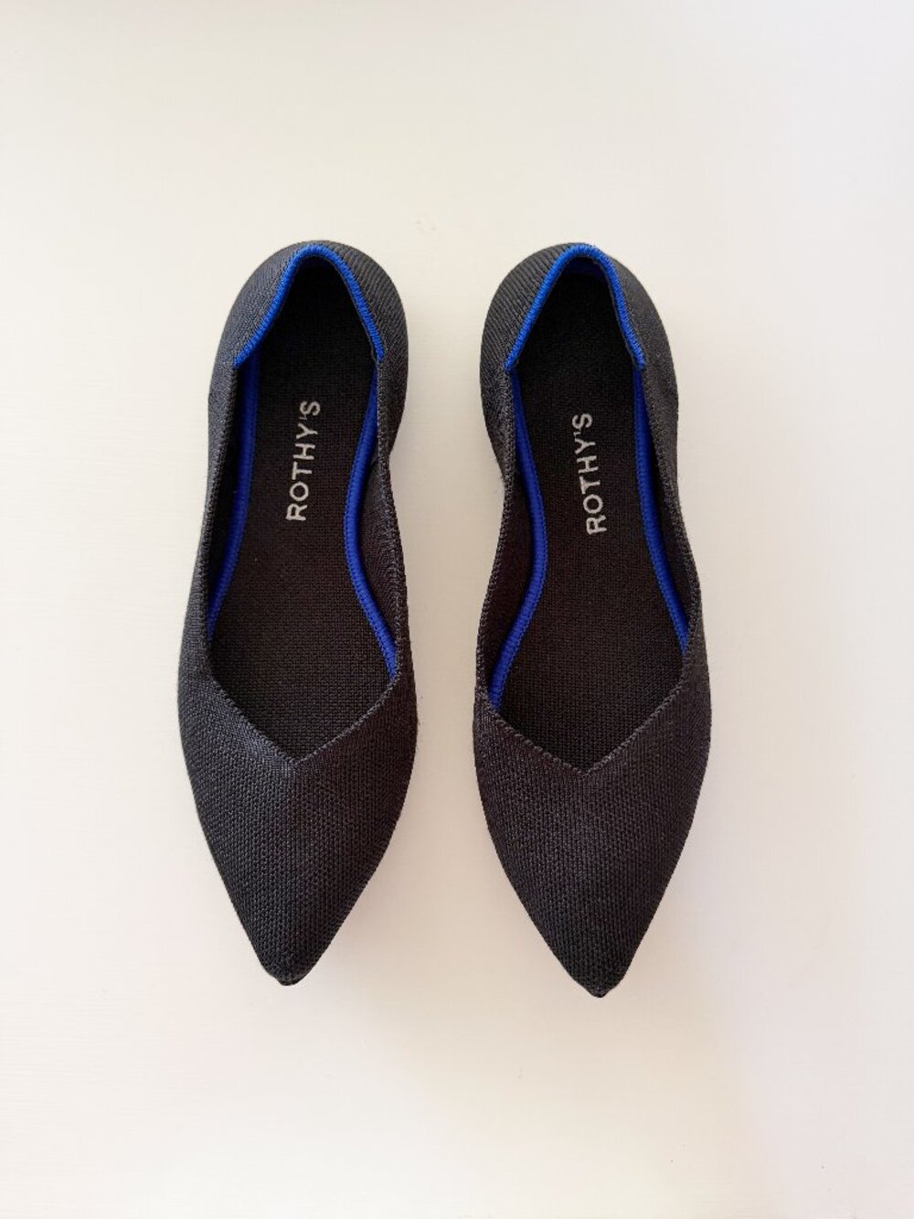 Rothy’s The Point Flats • Black • Women’s 9